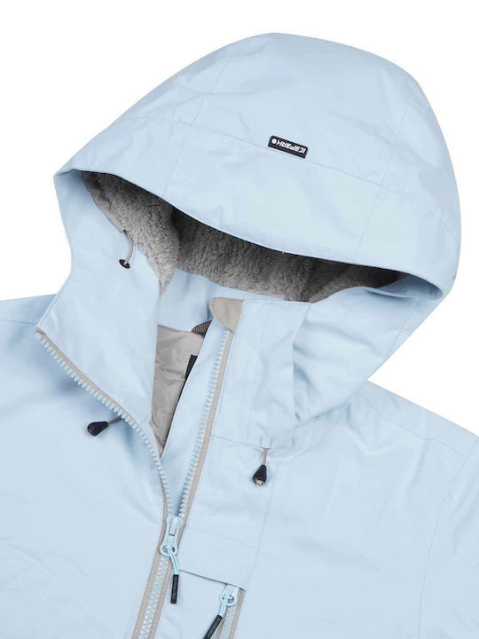 Icepeak Cathay 53229659-301 Γυναικείο Μπουφάν για Σκι & Snowboard Μπλε