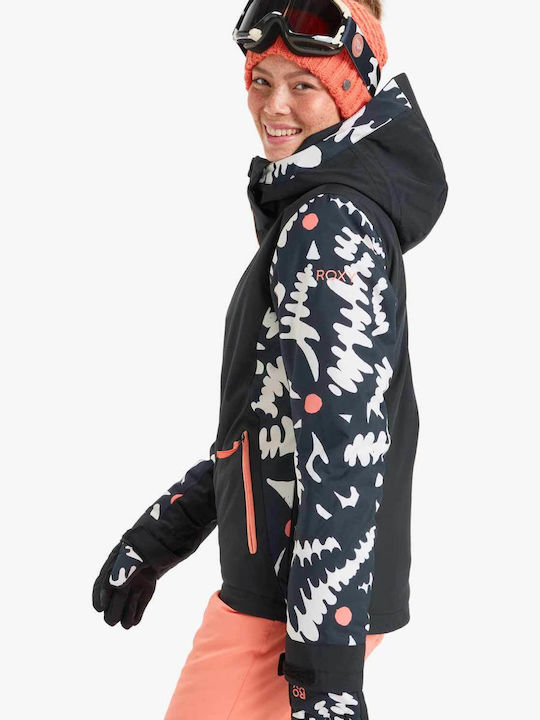 Roxy Free Jet Women's Ski & Snowboard Jacket Black ERJTJ03527-KVJ2