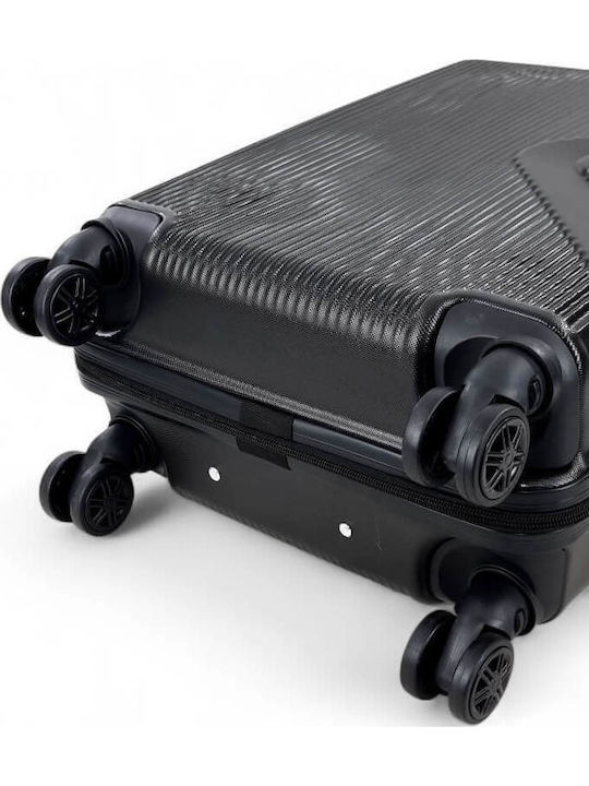 Playful Bags Hard Black Suitcases With 4 Wheels