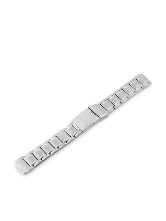 Μεταλλικό Μπρασελέ Ασημί 18mm