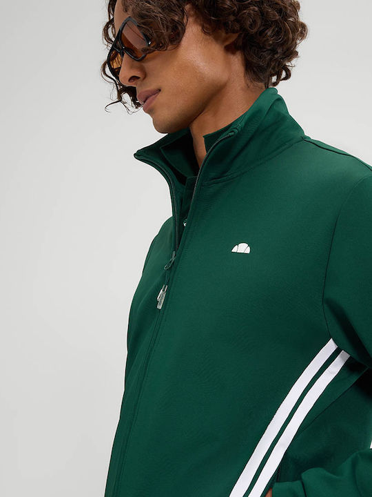 Tosciana Track Top Cardigan With Green Hood