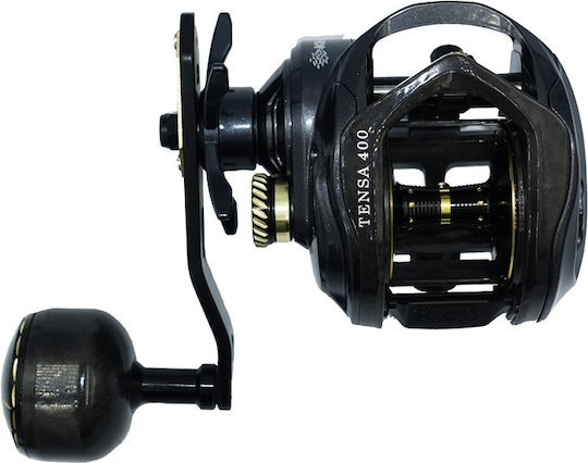 Kendozo Lures Tensa 401 Fishing Reel for Vertical Jigging Tai Rubber for Left-Handers
