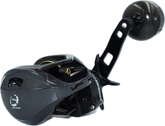 Kendozo Lures Tensa 400 400 Fishing Reel for Vertical Jigging Tai Rubber for Left-Handers