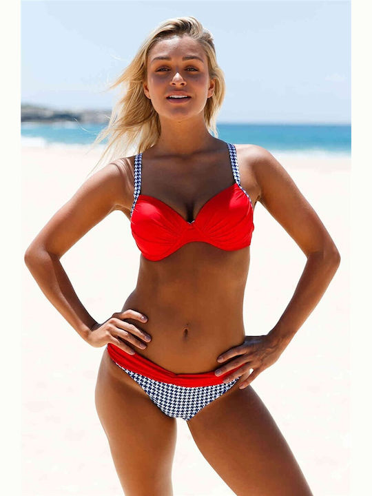 Bikini Slip Κόκκινο