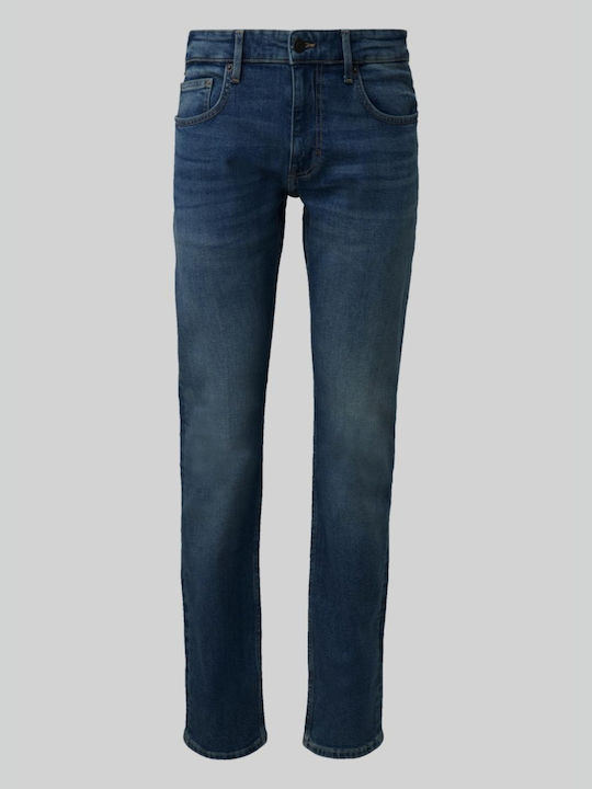 Rick Pantaloni De Blugi Pentru Bărbați Slim Fit Albastru Închis