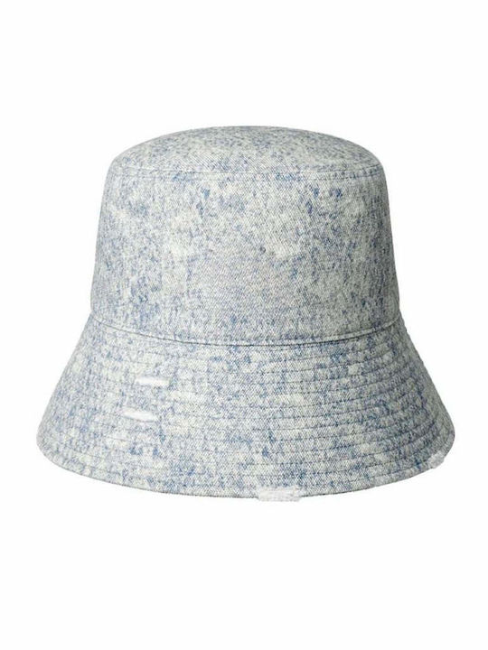 Kangol Избелен Дамски Дънков Кофа Шапка Син