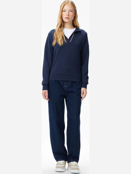 Women's Polo Blouse Navy Seas
