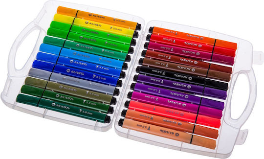 Kunst & Papier Μαρκαδόροι Ζωγραφικής Neon Σετ 24 χρώματα