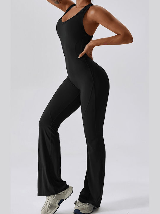 Damen Einteiler Anzug Black