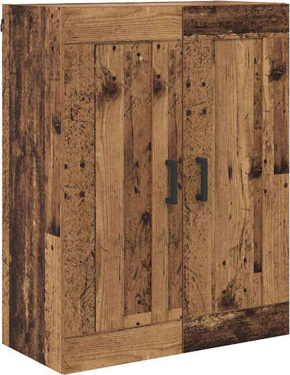 Biblioteci Highboard Lemn Vechi (2 Bucăți) 69,5x34x180 cm