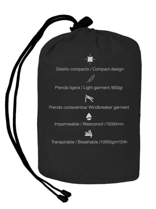 ByCity Men's Waterproof Riding Jacket Black