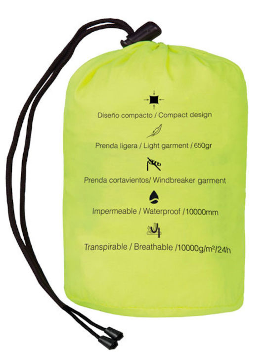 ByCity Men's Waterproof Riding Jacket Yellow