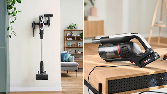 Bosch Unlimited 9 Επαναφορτιζόμενη Σκούπα Stick Μαύρη