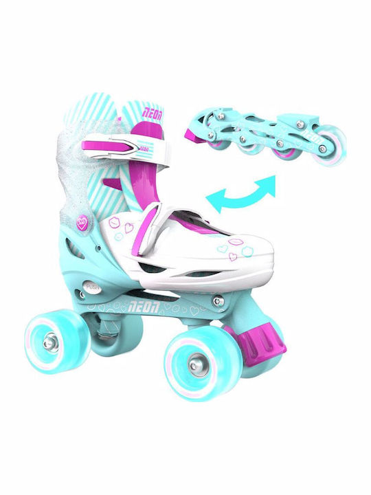 Y Volution Quad / Inline Αυξομειούμενα Rollers Ροζ Παιδικά Y Volution Quad / Inline Αυξομειούμενα Rollers Ροζ Παιδικά
