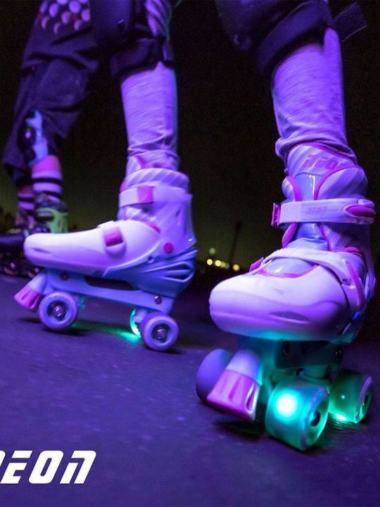 Y Volution Quad / Inline Αυξομειούμενα Rollers Ροζ Παιδικά