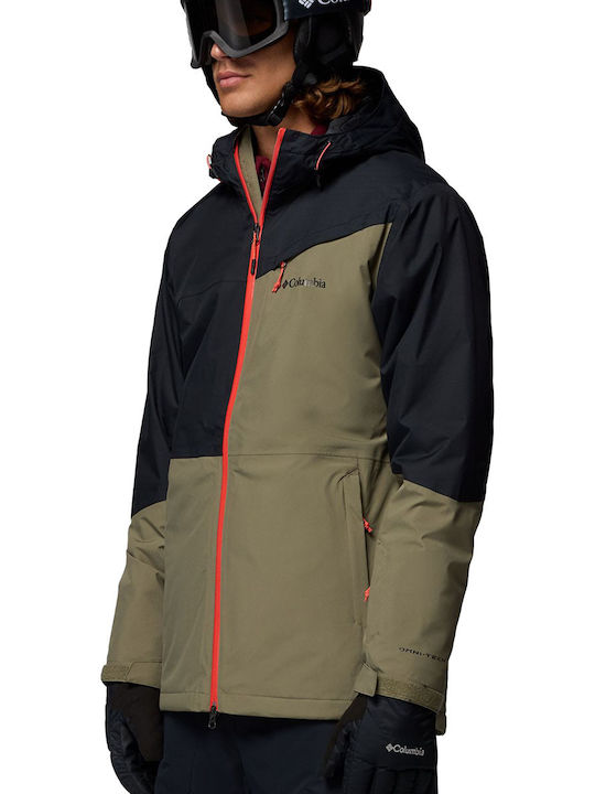 Columbia 2113941-397 Γυναικείο Μπουφάν για Σκι & Snowboard Μαύρο