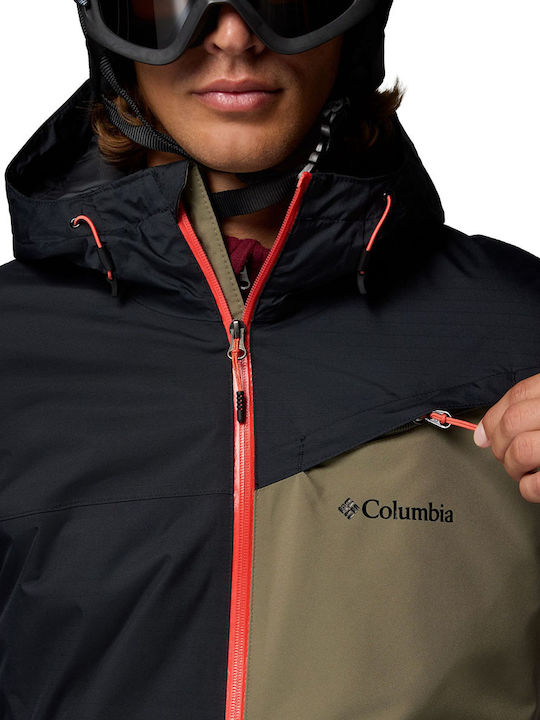Columbia 2113941-397 Γυναικείο Μπουφάν για Σκι & Snowboard Μαύρο