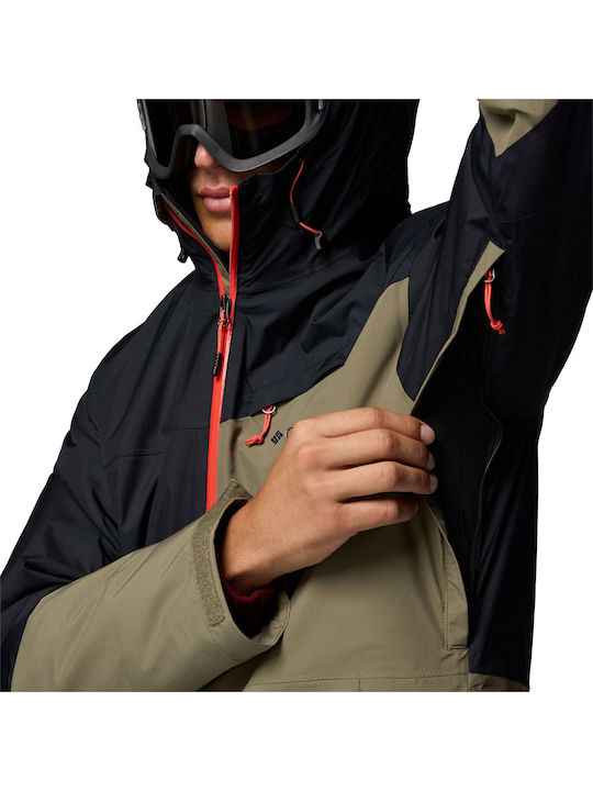 Columbia 2113941-397 Γυναικείο Μπουφάν για Σκι & Snowboard Μαύρο