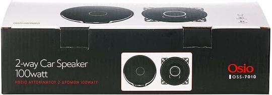 Osio Car Speaker 4" With 100W Power (RMS) 2 Way Piece