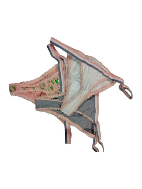Women's String MultiPack Beige