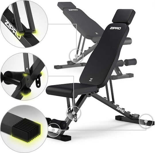 Zipro Adjustable Workout Bench