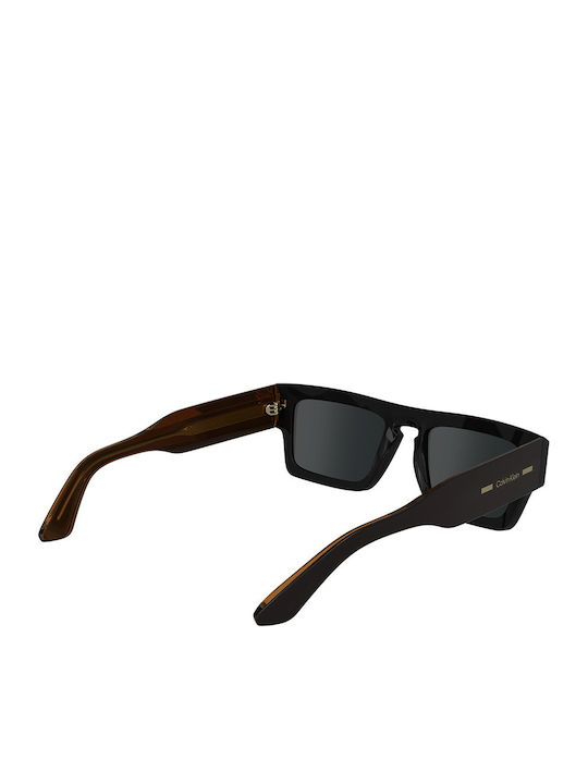 Calvin Klein Bărbătești Ochelari de soare cu Negru Cadru și Negru Lentilă CK24532S 001