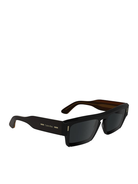 Calvin Klein Bărbătești Ochelari de soare cu Negru Cadru și Negru Lentilă CK24532S 001