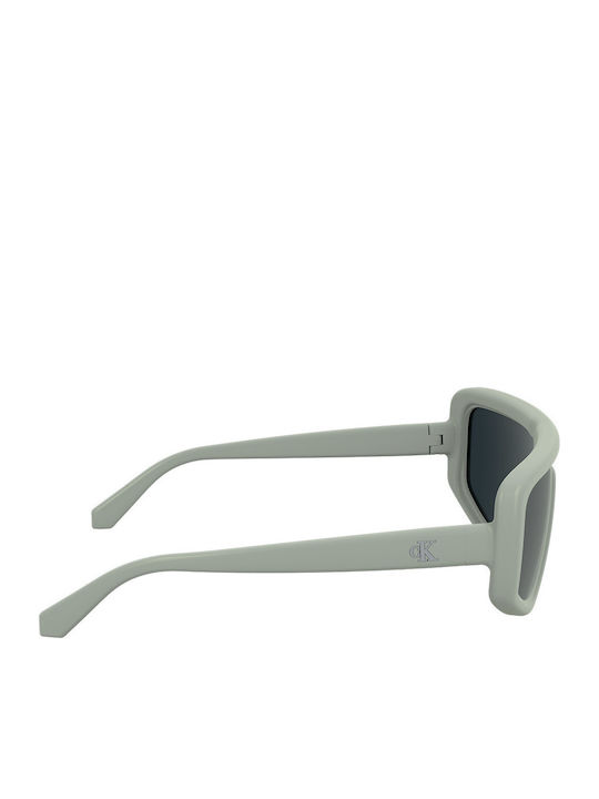 Calvin Klein Unisex Ochelari de soare cu Verde Cadru și Verde Lentilă