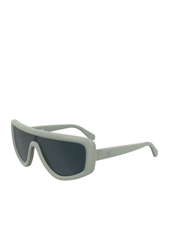 Calvin Klein Unisex Ochelari de soare cu Verde Cadru și Verde Lentilă