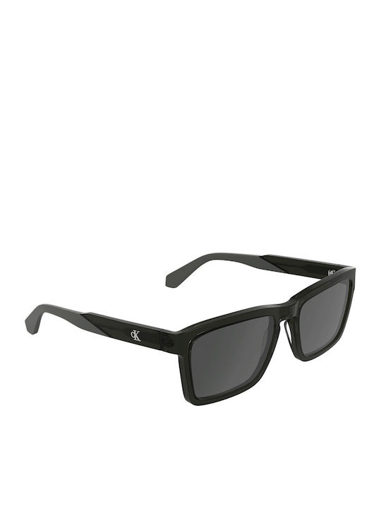 Calvin Klein Unisex Γυαλιά Ηλίου με Μαύρο Κοκκάλινο Σκελετό και Μαύρο Φακό CKJ25617S 050