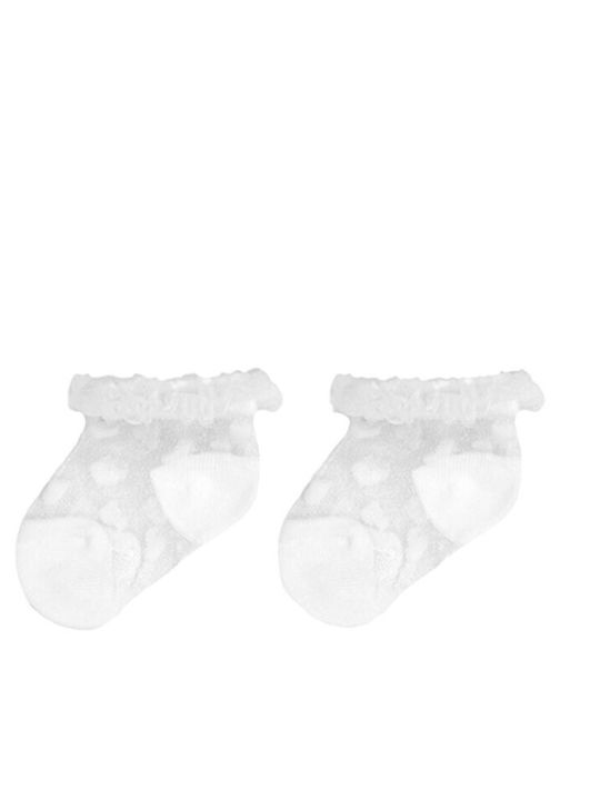 Mayoral Kids' Socks Knee-High Ecru