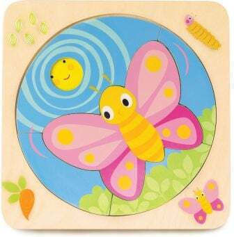 Tender Leaf Toys Animăluț din Lemn pentru 3++ Luni