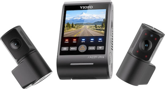 Viofo A229 Ultra 3 Set Camera DVR Auto 4K pentru Bord & Camera de Marsarier