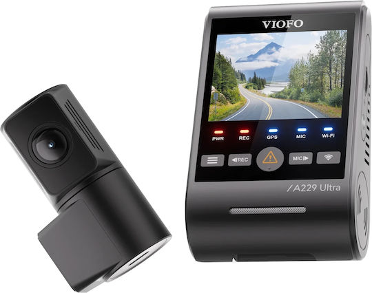 Viofo A229 Ultra 2 4K Windshield Car DVR Set with Rear Camera