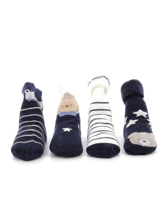 Mayoral Kids' Socks Dark blue. 4 Pairs