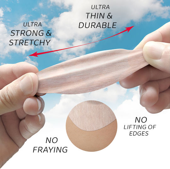Not Just A Patch Air Plasture Rezistent La Apă Pentru Senzor Dexcom G7 20 Bucăți Bej