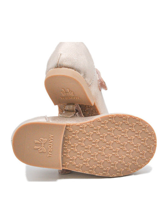 Kids Ballerinas with Hoop & Loop Closure Pink