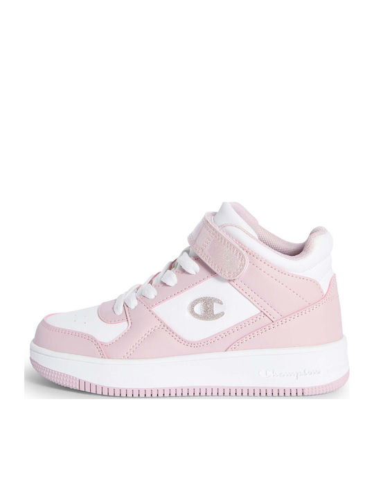 Rd18 G Ps Kids Sneakers High with Scratch White