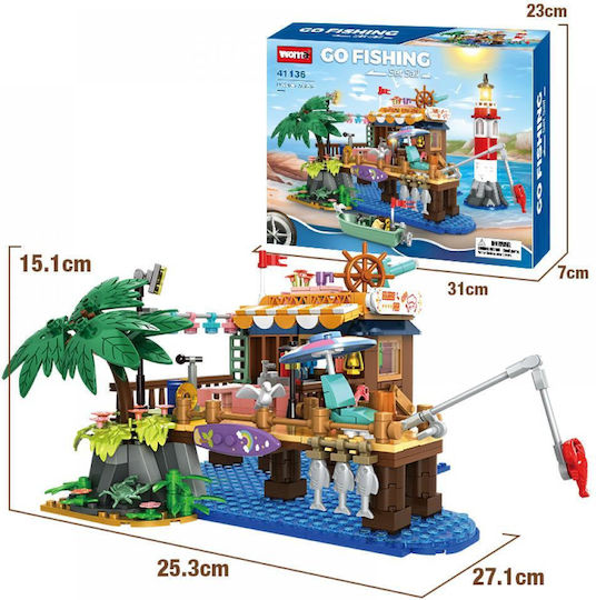 Woma Building Blocks for 6+ Years 603 Pieces