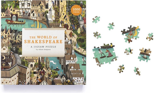 The World Of Shakespeare: 1000-piece Jigsaw Puzzle 2019 Puzzle 2D 1000pcs