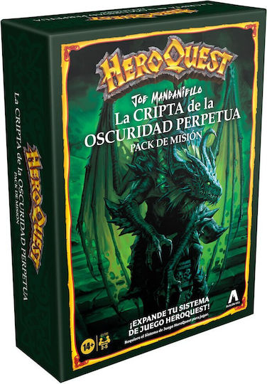 Game Expansion HeroQuest The Crypt of Darkness for 2-5 Players 14+ Years Old (ES) Hasbro