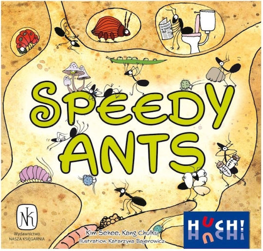 Επιτραπέζιο Παιχνίδι Speedy Ants για 2-6 Παίκτες 7+ Ετών (EN) Huch