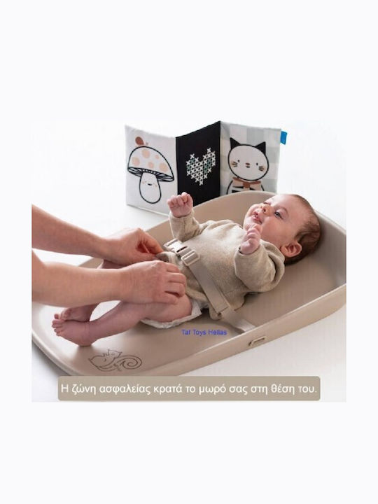 Taf Toys Σκληρή Αλλαξιέρα από Πλαστικό Καφέ 45x70cm