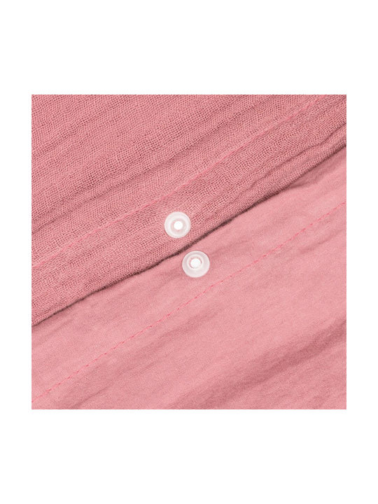 Atmosphera Lili Set Kids Duvet Cover Single with Pillowcase Cotton Pink 140x200cm