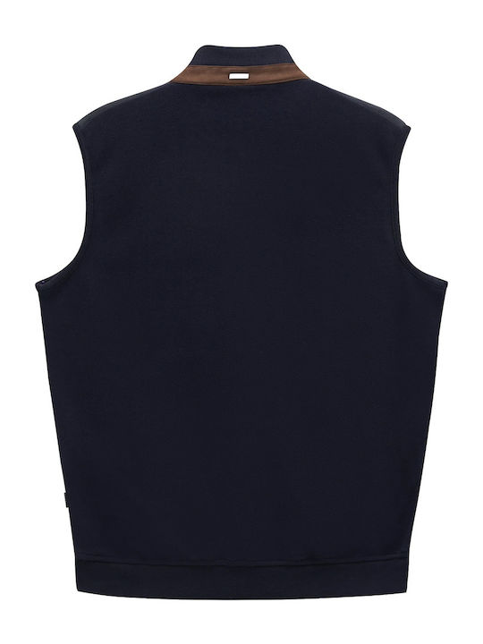 Sleeveless Jacket Marine