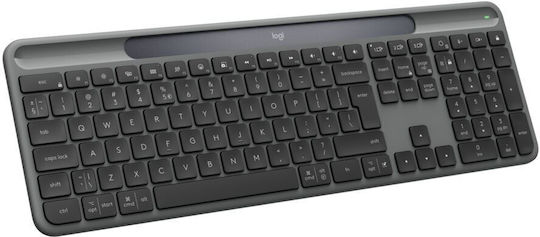 Logitech Signature Slim Solar+ K980 Kabellos Bluetooth Nur Tastatur Englisch US