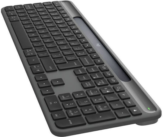 Logitech Signature Slim Solar+ K980 Kabellos Bluetooth Nur Tastatur Englisch US