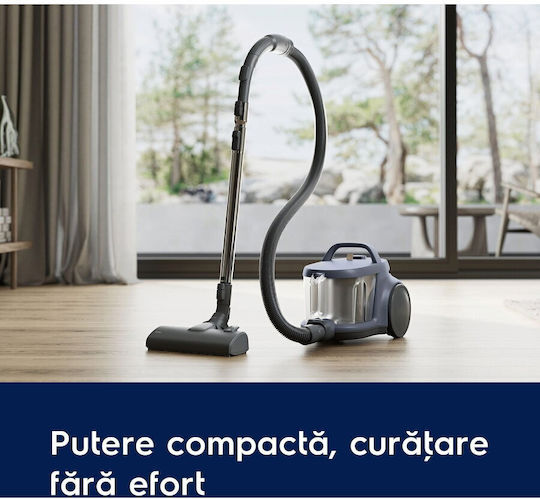 Electrolux EL51C1LDB Ηλεκτρική Σκούπα 850W με Κάδο 2lt Μπλε
