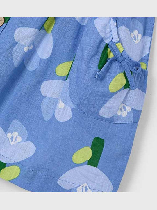 Kinderkleid Ärmellos Blue