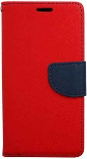 Wallet Δερματίνης Κόκκινο (Realme 7i)